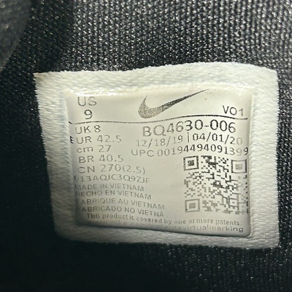 Nike Kyrie 6 Basketball Eleven Eleven BQ4630-006 Shot Clock Black/Black US 9 - Picture 6 of 8